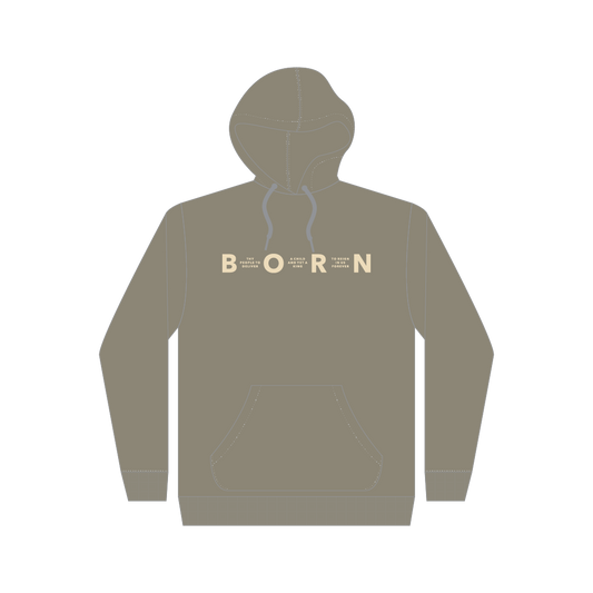 Born Hoodie Olive