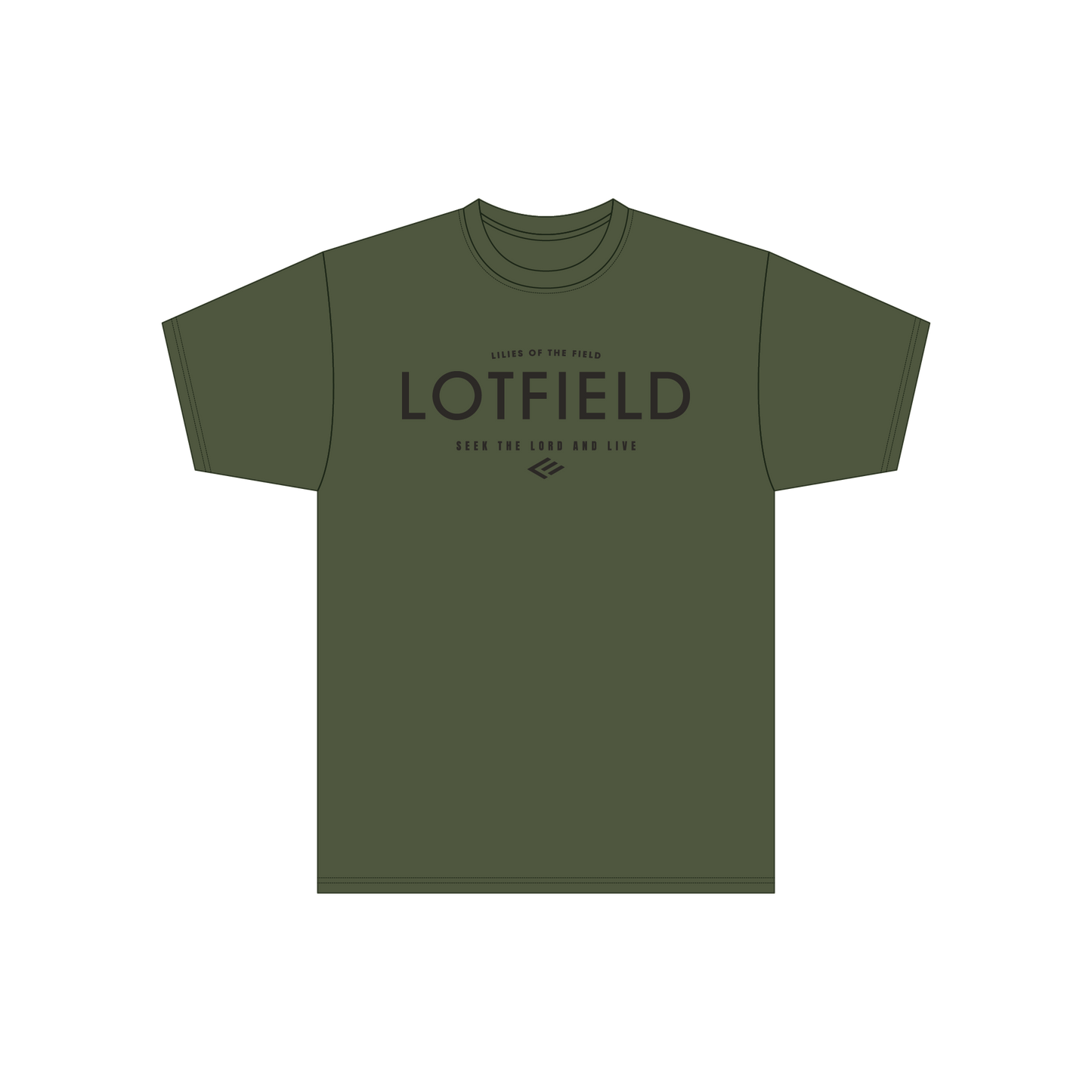 LOTFIELD Men's Cotton T-shirt