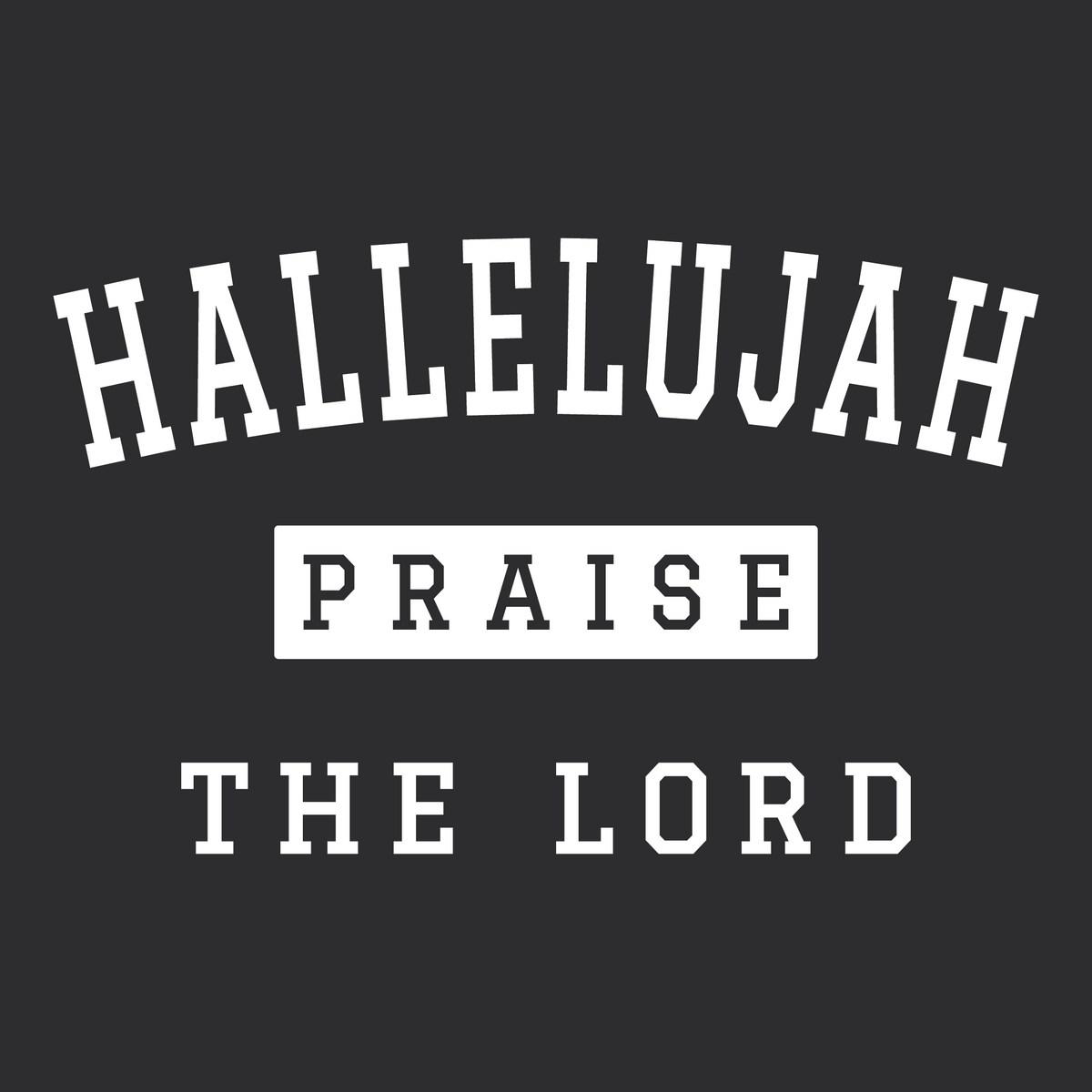 Hallelujah Ladies' Cotton T-shirt